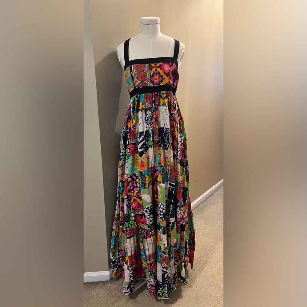RARE J Crew Patchwork TALITHA  dress